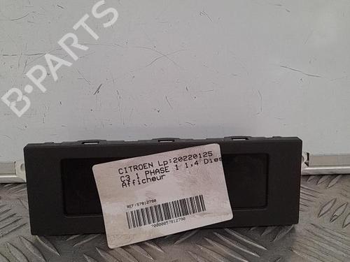 Display CITROËN C3 I (FC_, FN_) 1.4 HDi (68 hp) 21712322