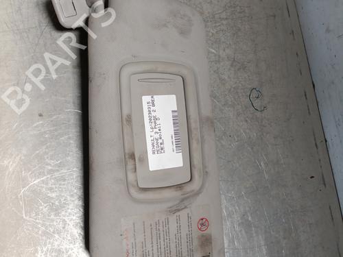 Used Right sun visor RENAULT MEGANE III Grandtour (KZ0/1) 1.5 dCi (KZ09, KZ0D, KZ1G, KZ29, KZ14, KZ1W, KZ10, KZ1F,... (110 hp) 28354233