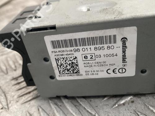 Used Radio Radio CITROËN C4 II (NC_) 1.4 VTi 95 (NC8FP0) (95 hp) 21697859 21697859