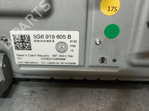 Used Display monitor Display monitor VW POLO VI (AW1, BZ1, AE1) 1.0 MPi (80 hp) 32995131 32995131