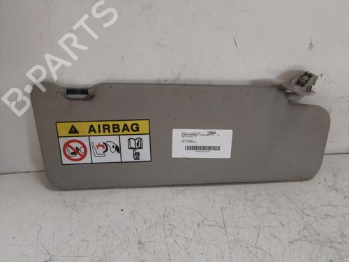Used Left sun visor Left sun visor DACIA DUSTER (HM_) 1.5 dCi 110 4x4 (HMAB) (109 hp) 25336595 25336595