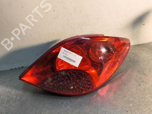 Used Right taillight PEUGEOT 207 (WA_, WC_) 1.4 HDi (68 hp) 29831260