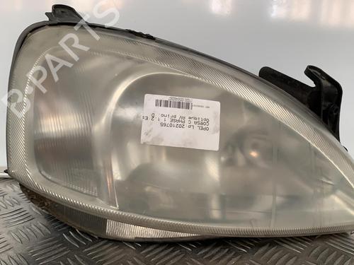 Used Right headlight Right headlight OPEL CORSA C (X01) 1.2 (F08, F68) (75 hp) 22032125 22032125