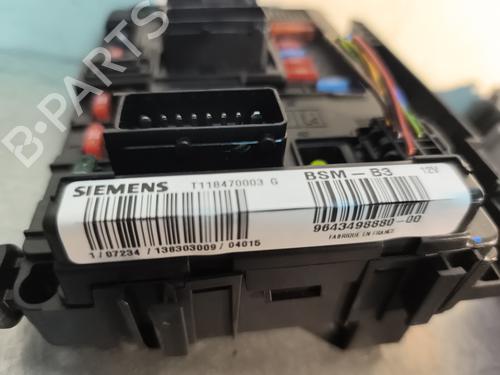Electronic module CITROËN C3 I (FC_, FN_) 1.4 i | BP30110363M83