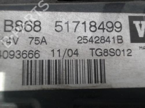 Used Alternator Alternator FIAT PUNTO (188_) 1.3 JTD 16V (70 hp) 22538858 22538858
