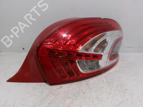Used Right taillight PEUGEOT 208 I (CA_, CC_) 1.6 HDi (92 hp) 22327942