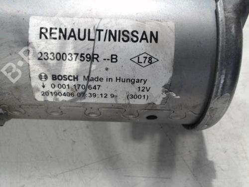 Starter DACIA DUSTER (HM_) 1.5 dCi 115 (HMAD) | BP22539136M8 