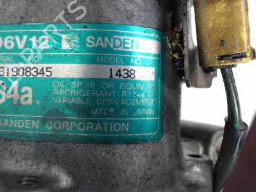 Used AC compressor AC compressor PEUGEOT 206 CC (2D) 1.6 16V (2DNFUF, 2DNFUR) (109 hp) 22538769 22538769