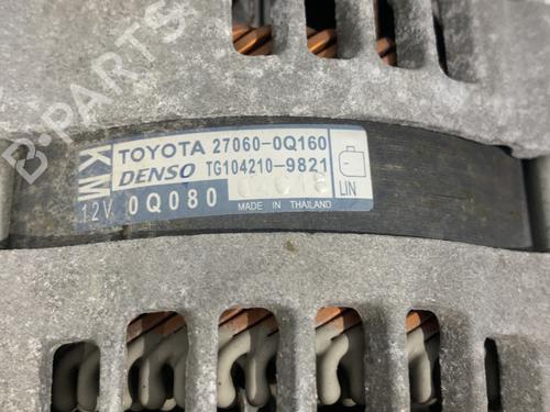 Used Alternator Alternator PEUGEOT 108 1.0 VTi 72 (72 hp) 31996383 31996383