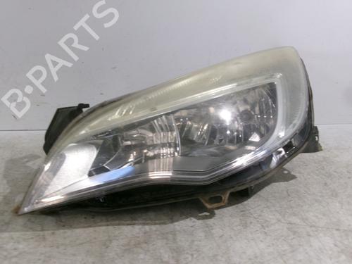 Used Left headlight OPEL ASTRA J (P10) 1.7 CDTI (68) (125 hp) 29143439