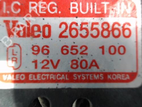 Generator CHEVROLET AVEO / KALOS Hatchback (T250, T255) 1.2 (72 hp) 22324259