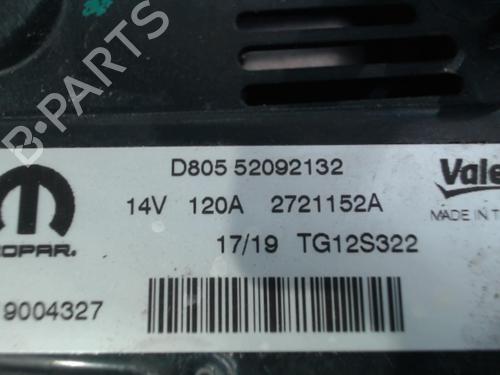 Generator FIAT FIORINO Box Body/MPV (225_) 1.3 D Multijet | BP22538669M7 
