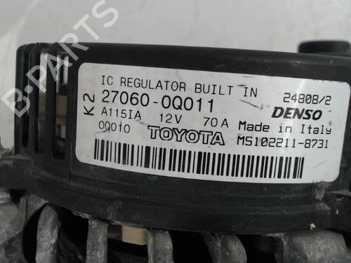Used Alternator TOYOTA AYGO (_B1_) 1.0 (KGB10_, KGB10R) (68 hp) 22537002