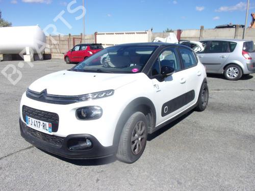 Right sun visor CITROËN C3 III (SX) 1.2 PureTech 82 | BP22328608I2