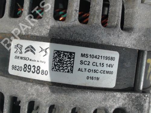 Alternator PEUGEOT 208 I (CA_, CC_) 1.5 BlueHDI 100 | BP22324114M7 