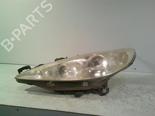 Used Left headlight PEUGEOT 207 (WA_, WC_) 1.6 HDi (90 hp) 31716604