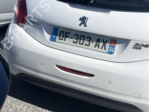Used Rear bumper PEUGEOT 208 I (CA_, CC_) 1.6 HDi (92 hp) 27585603