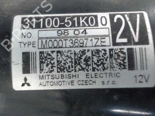 Starter OPEL AGILA (B) (H08) 1.0 (F68) | BP22538527M8 