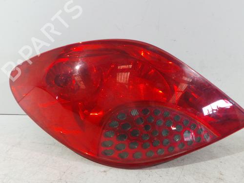 Left taillight PEUGEOT 207 (WA_, WC_) 1.4 HDi 6350Y7