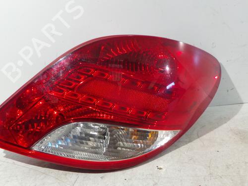 Used Right taillight PEUGEOT 207 (WA_, WC_) 1.6 HDi (92 hp) 29325312
