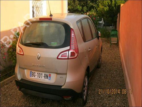 Left tailgate light RENAULT SCÉNIC III (JZ0/1_) 1.5 dCi | BP22360761C79 