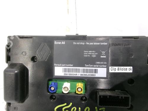 Display monitor RENAULT CLIO III Grandtour (KR0/1_) 1.5 dCi (KR0H, KR1S) | BP22323282C48 