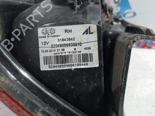 Right taillight FIAT PANDA (312_, 319_) 0.9 (312PXG1A) | BP22329014C35 