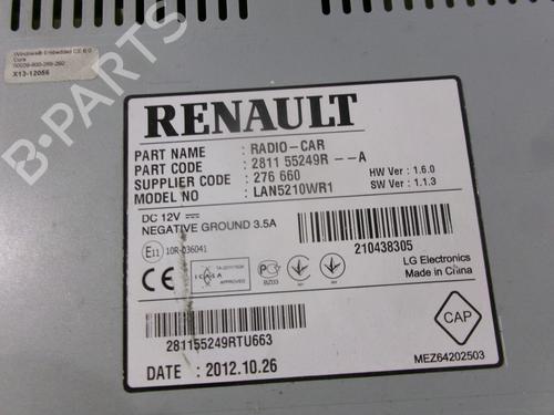 Bilradio RENAULT CLIO IV (BH_) 1.5 dCi 75 | BP29896977E6 
