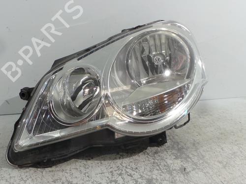 Used Left headlight Left headlight VW POLO IV (9N_, 9A_) 1.4 TDI (70 hp) 33418886 33418886