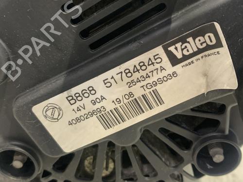 Used Alternator Alternator FIAT 500 (312_) 1.3 D Multijet (312AXB1A) (75 hp) 31319928 31319928