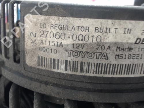 Used Alternator PEUGEOT 107 (PM_, PN_) 1.0 (68 hp) 22538979