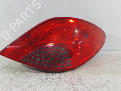 Used Right taillight PEUGEOT 207 (WA_, WC_) 1.6 HDi (90 hp) 31637415