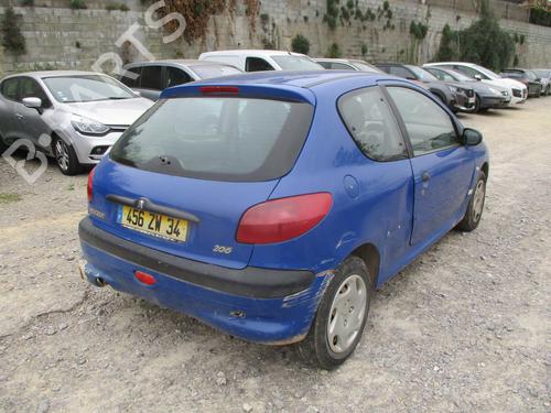 Right mirror PEUGEOT 206 Hatchback (2A/C) 1.9 D | BP22326754C27 