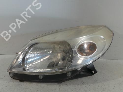 Used Left headlight DACIA SANDERO 1.4 (BS0C, BS0A, BS0G, BS1F, BS0E) (75 hp) 30082419