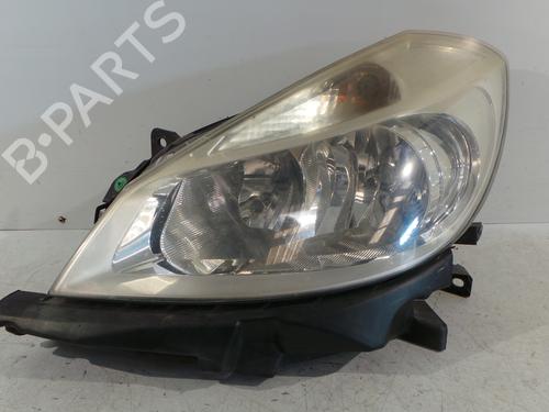 Venstre forlygte RENAULT CLIO III (BR0/1, CR0/1) 1.5 dCi (BR17, CR17) (86 hp) 29615336