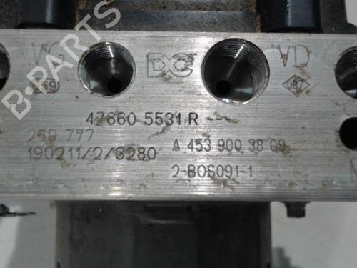 Used ABS pump ABS pump RENAULT TWINGO III (BCM_, BCA_) 0.9 TCe 90 (BCM9, BCM2) (90 hp) 22329092 22329092