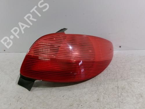 Used Right taillight PEUGEOT 206 Hatchback (2A/C) 2.0 HDI 90 (90 hp) 24950932