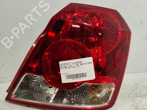 Used Right taillight CHEVROLET AVEO / KALOS Hatchback (T250, T255) 1.2 (72 hp) 25276743