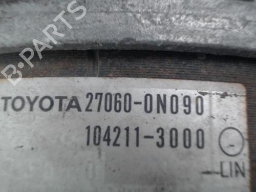 Used Alternator TOYOTA YARIS (_P13_) 1.4 D (NLP130_, NLP130) (90 hp) 22327486