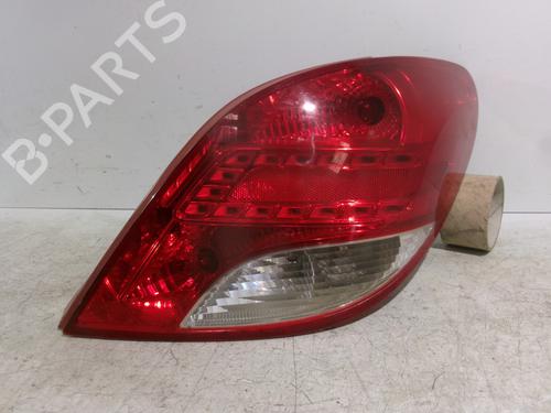 Used Right taillight PEUGEOT 207 (WA_, WC_) 1.4 HDi (68 hp) 28520755