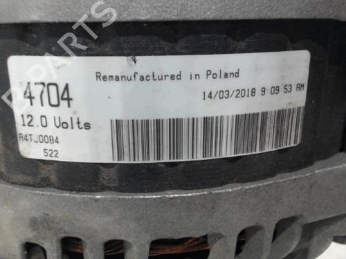 Used Alternator PEUGEOT 407 (6D_) 2.0 HDi 135 (6DRHRH, 6DRHRE, 6DRHRG, 6DRHRJ) (136 hp) 22538576
