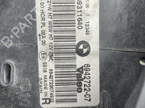 Used Right headlight Right headlight BMW 3 (E90) 320 d (150 hp) 22741701 22741701
