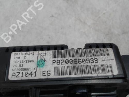 Instrument cluster RENAULT ESPACE IV (JK0/1_) 2.0 dCi (JK01, JK02, JK1J, JK1K, JK1H) | BP22329218C47 
