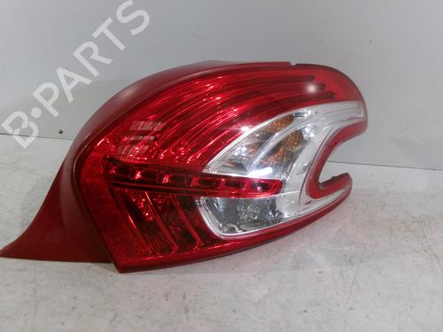 Used Right taillight PEUGEOT 208 I (CA_, CC_) 1.6 HDi (92 hp) 23828968