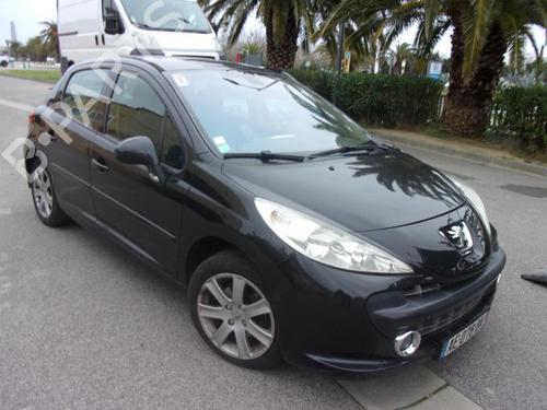 Headlight eyebrow PEUGEOT 207 (WA_, WC_) 1.6 HDi | BP22539616C118 