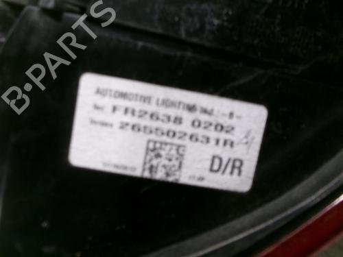 Right taillight RENAULT CLIO IV (BH_) 0.9 TCe 90 (BHNF, BHMA, BHMH, BHJK, BHJR) | BP22539837C35 