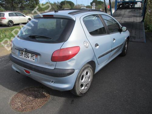 Rear bumper PEUGEOT 206 Hatchback (2A/C) 2.0 HDI 90 | BP22325065C8 