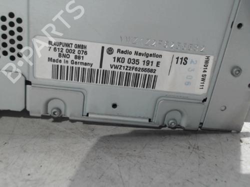 Bilradio VW TOURAN (1T1, 1T2) 1.9 TDI | BP22327335E6 