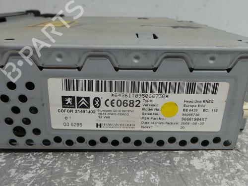 Used Radio Radio PEUGEOT 3008 I MPV (0U_) 1.6 HDi (109 hp) 40188498 40188498