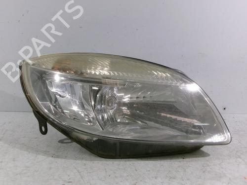 Used Right headlight SKODA FABIA II (542) 1.4 TDI (80 hp) 22540544